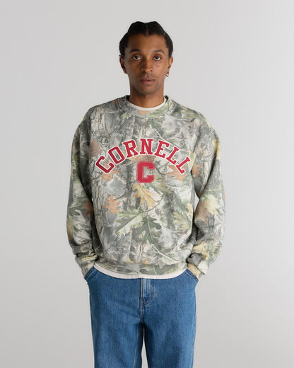 Cornell Heavyweight Campus Camo Crewneck