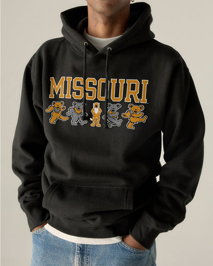 Missouri x Grateful Dead Mascot Bears Hoodie
