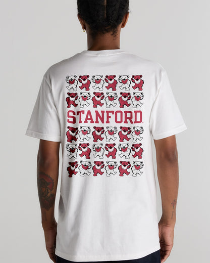 Stanford x Grateful Dead Stacked Bears Tee
