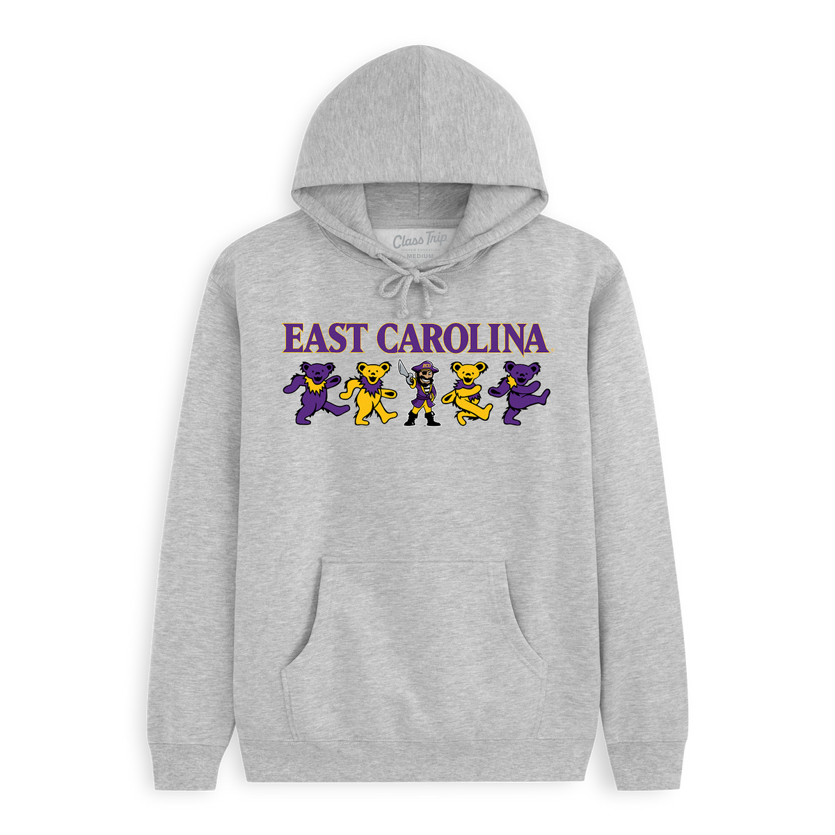 East Carolina x Grateful Dead Mascot Bears Hoodie
