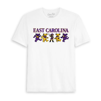 East Carolina x Grateful Dead Mascot Bears Tee