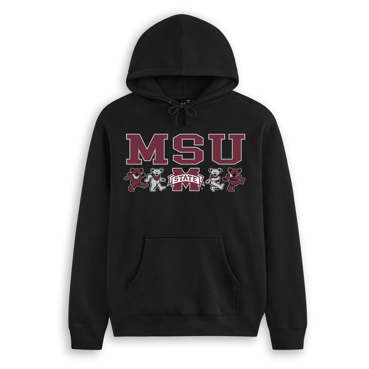 Mississippi State x Grateful Dead Mascot Bears Hoodie