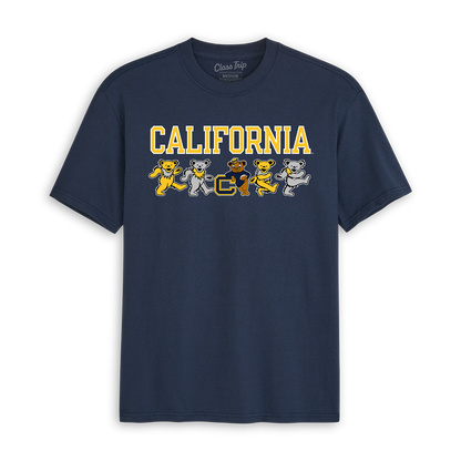 Cal Berkeley x Grateful Dead Mascot Bears Tee