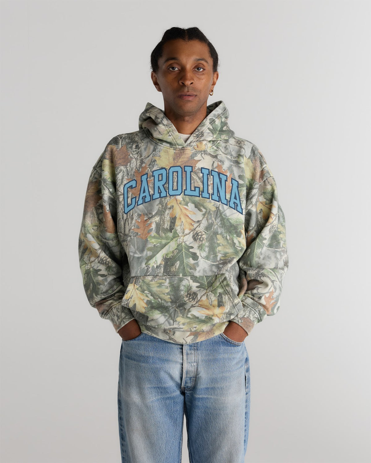 North Carolina Heavyweight Campus Camo Hoodie