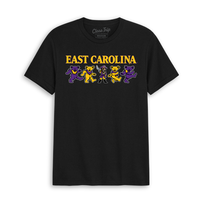 East Carolina x Grateful Dead Mascot Bears Tee