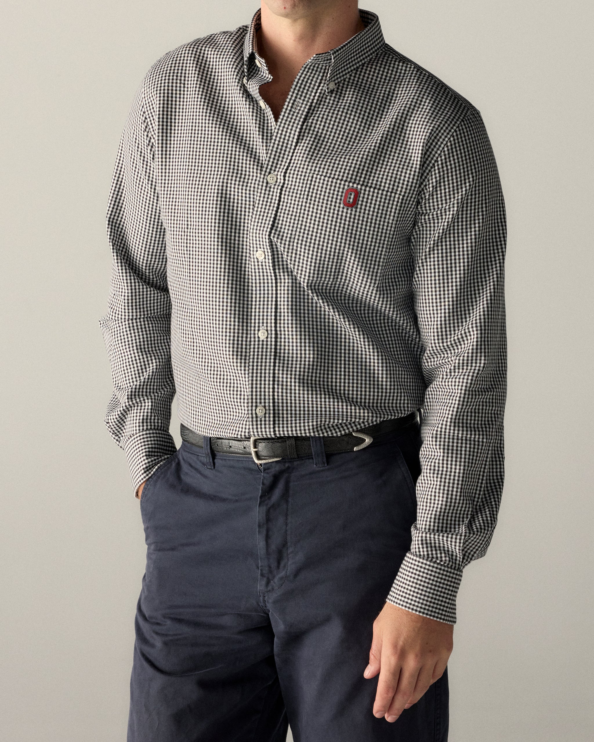 Ohio State Men's Cotton Oxford