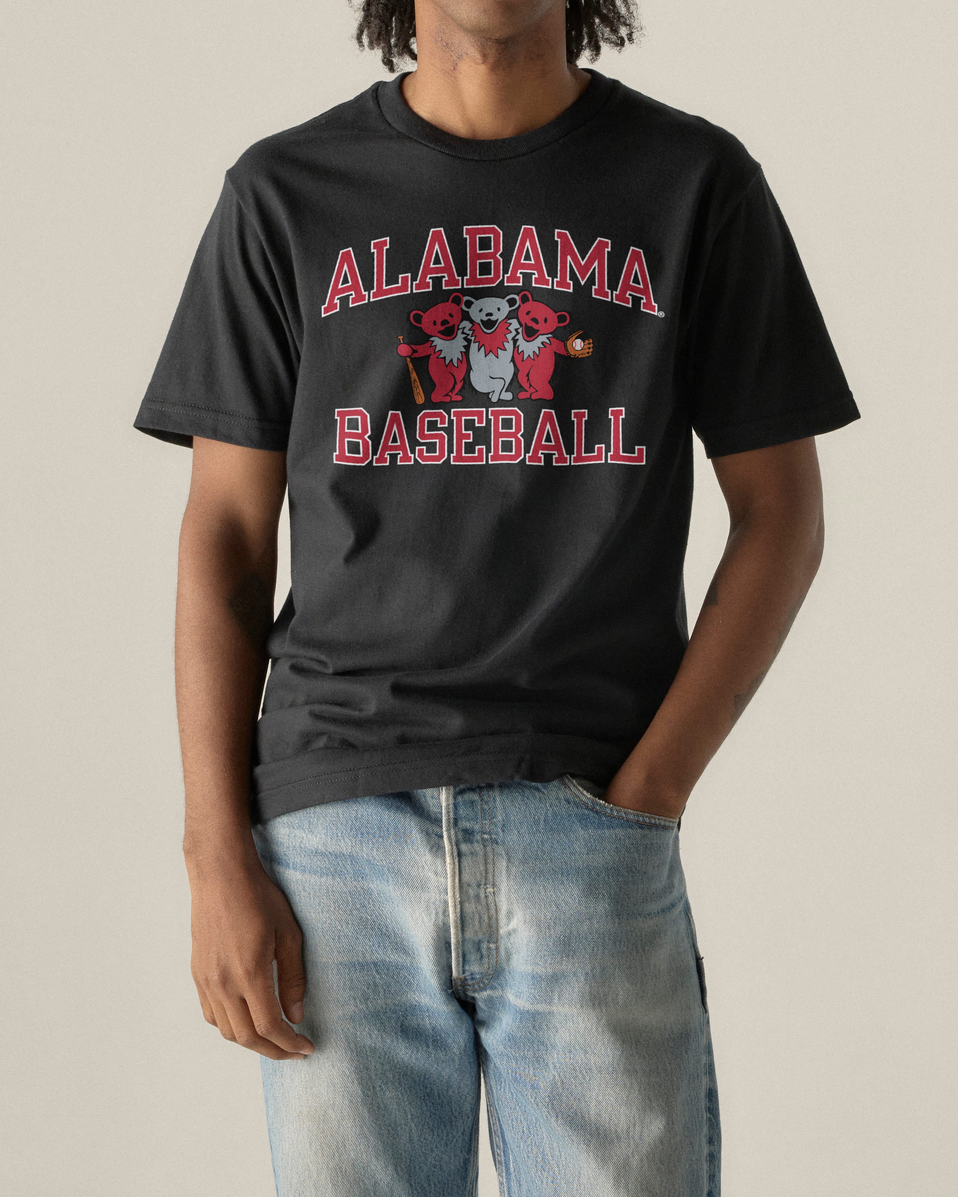 Alabama x Grateful Dead Baseball Bear Friends Tee