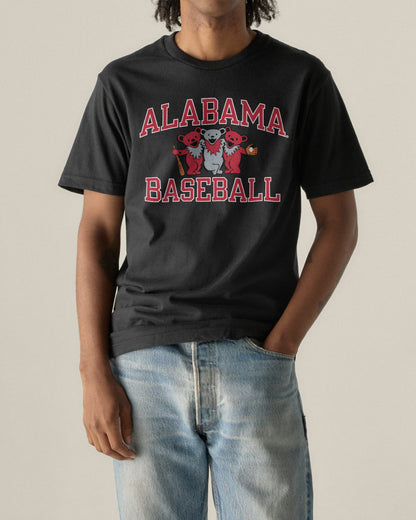 Alabama x Grateful Dead Baseball Bear Friends Tee