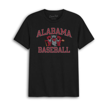 Alabama x Grateful Dead Baseball Bear Friends Tee