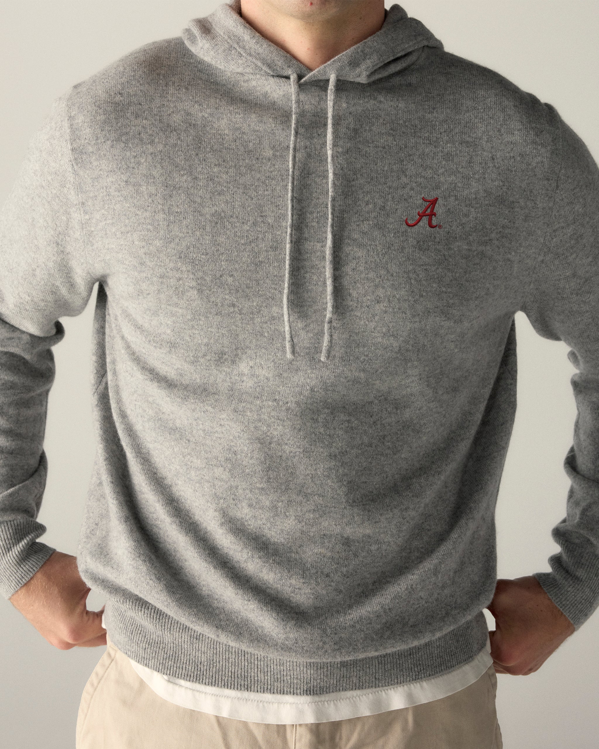 Alabama Men’s Cashmere Pullover Hoodie