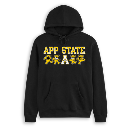 Appalachian State x Grateful Dead Mascot Bears Hoodie