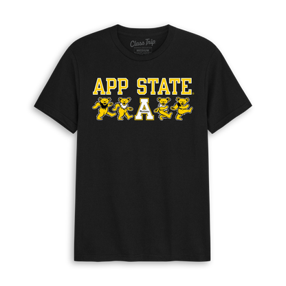 Appalachian State x Grateful Dead Mascot Bears Tee