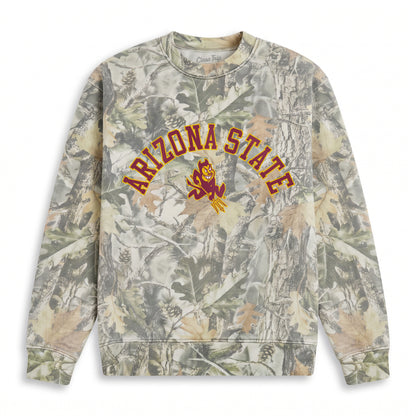 Arizona State Heavyweight Campus Camo Crewneck