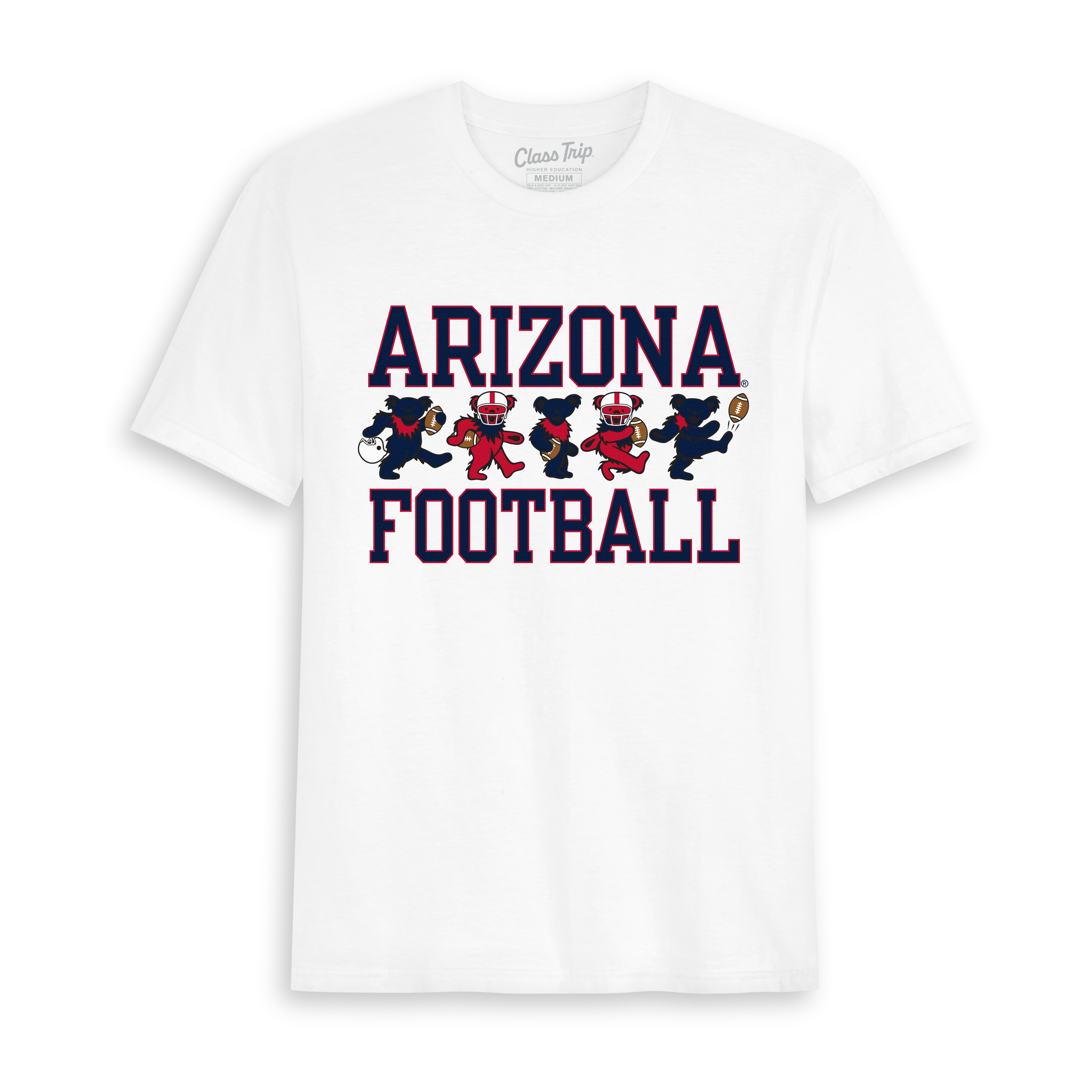 Arizona x Grateful Dead Football Bears Tee