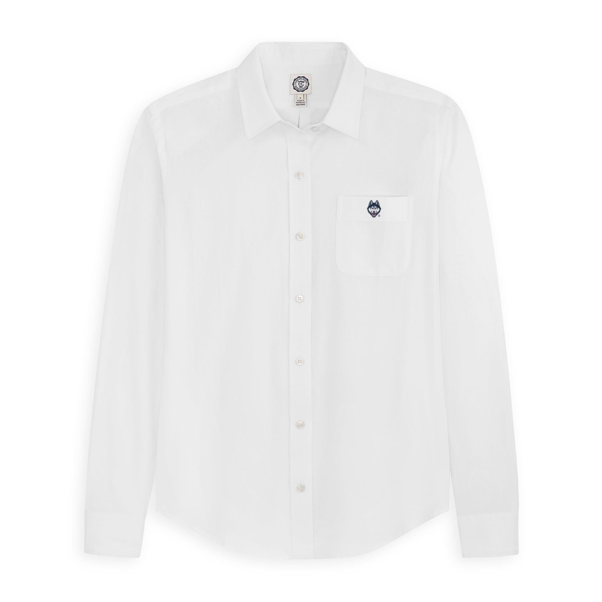 UCONN Women's Cotton Oxford