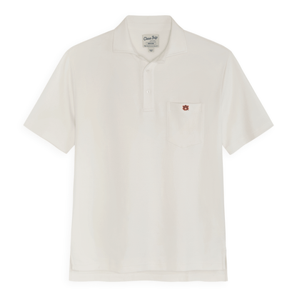 Auburn Organic Cotton Pocket Polo