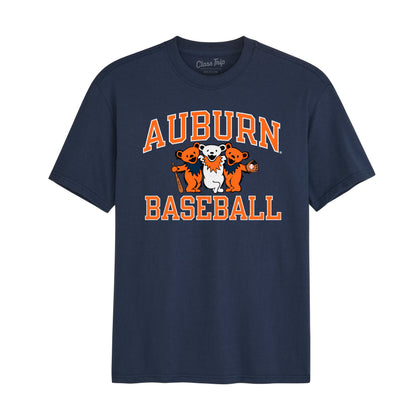 Auburn x Grateful Dead Baseball Bear Friends Tee