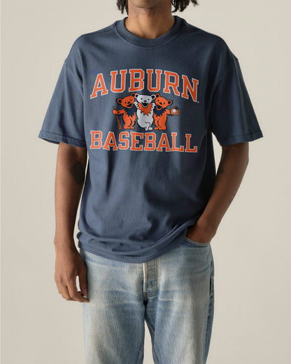 Auburn x Grateful Dead Baseball Bear Friends Tee