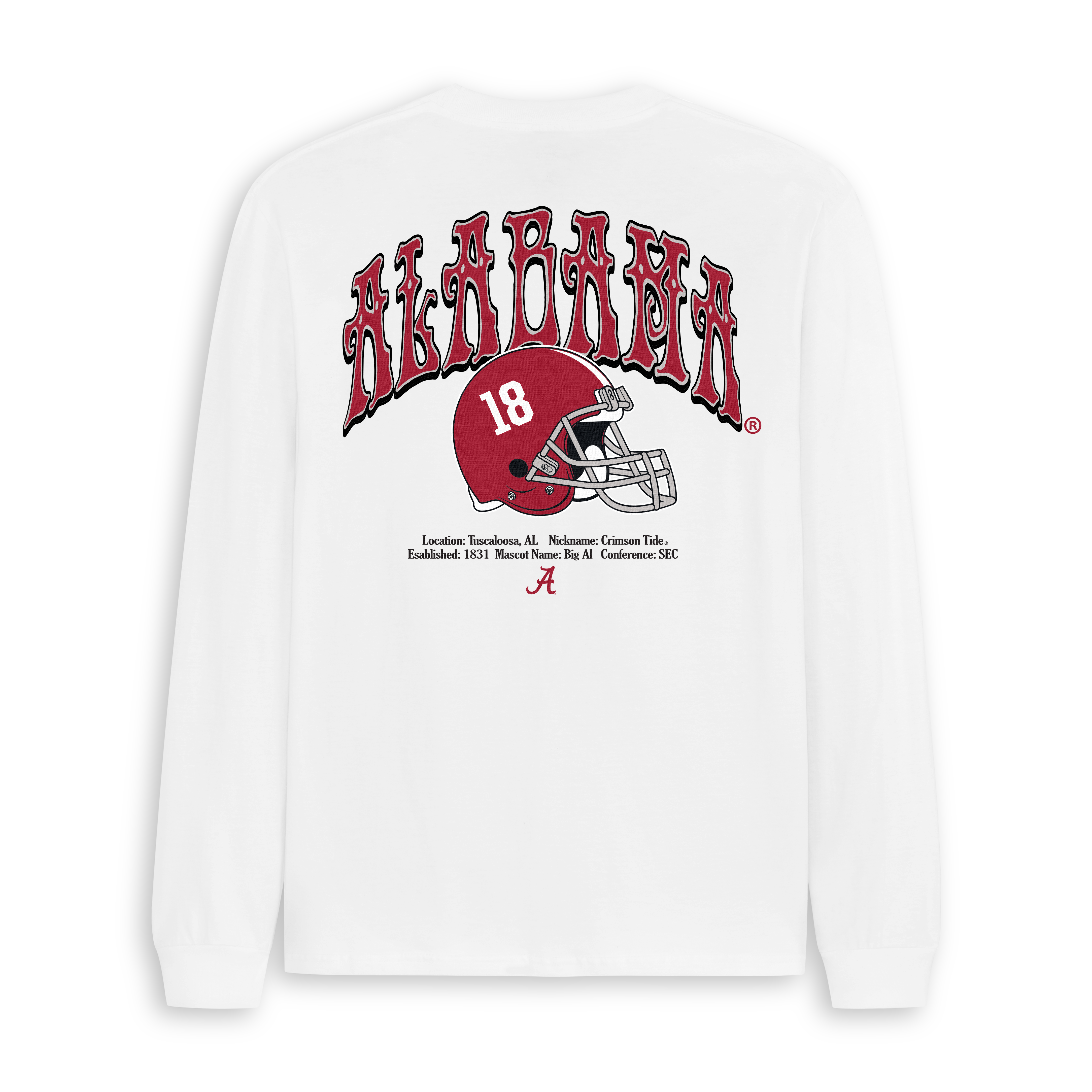 Alabama x Grateful Dead Steal Your Helmet Long Sleeve Tee