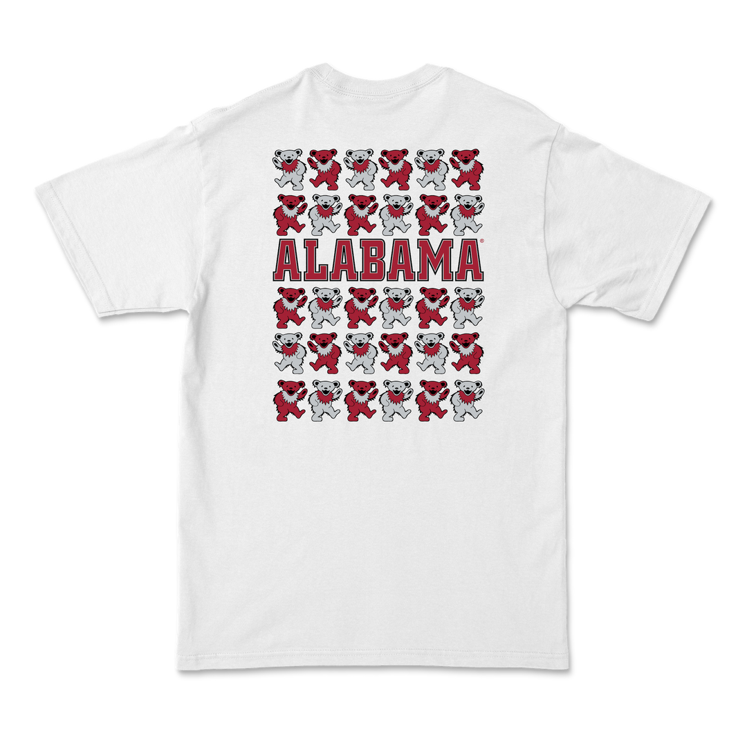 Alabama x Grateful Dead Stacked Bears Pocket Tee
