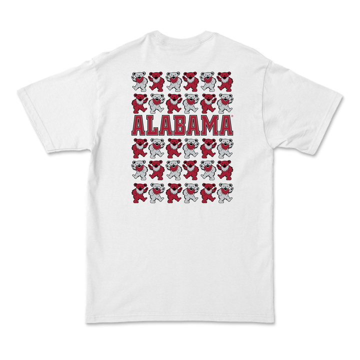 Alabama x Grateful Dead Stacked Bears Pocket Tee