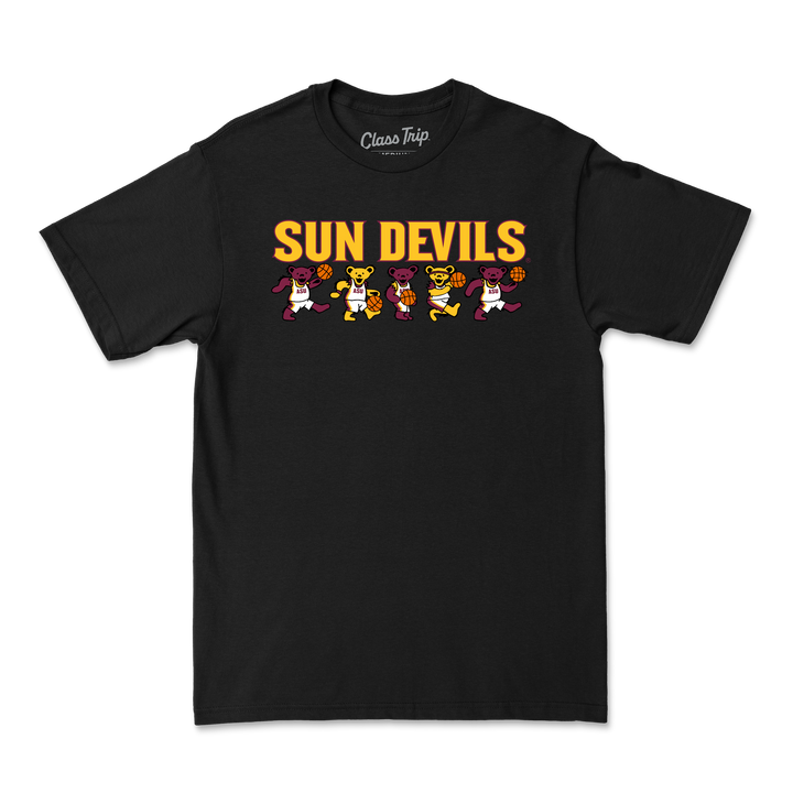 Arizona State x Grateful Dead Basketball Bears Tee