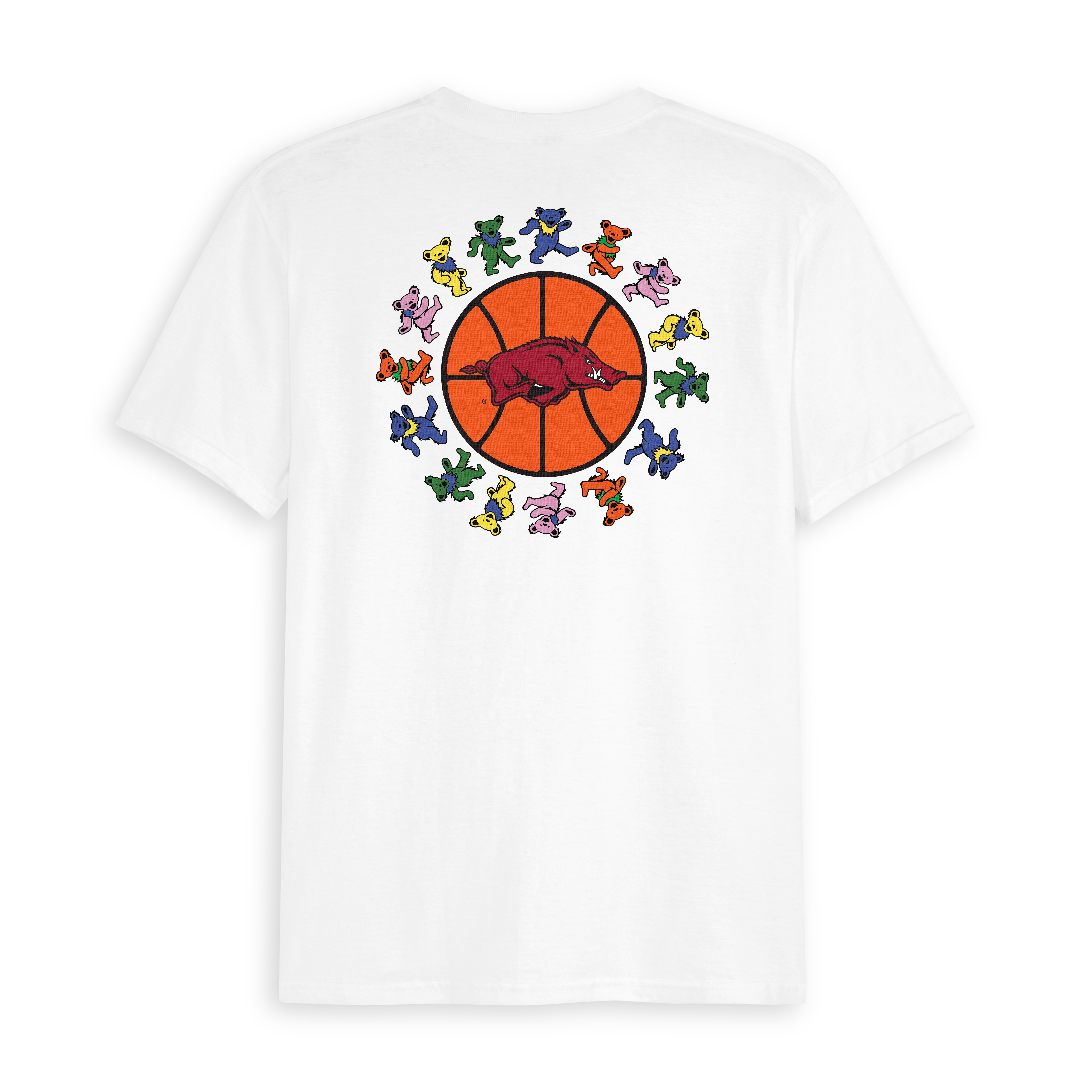Arkansas x Grateful Dead Full Court Bears Tee
