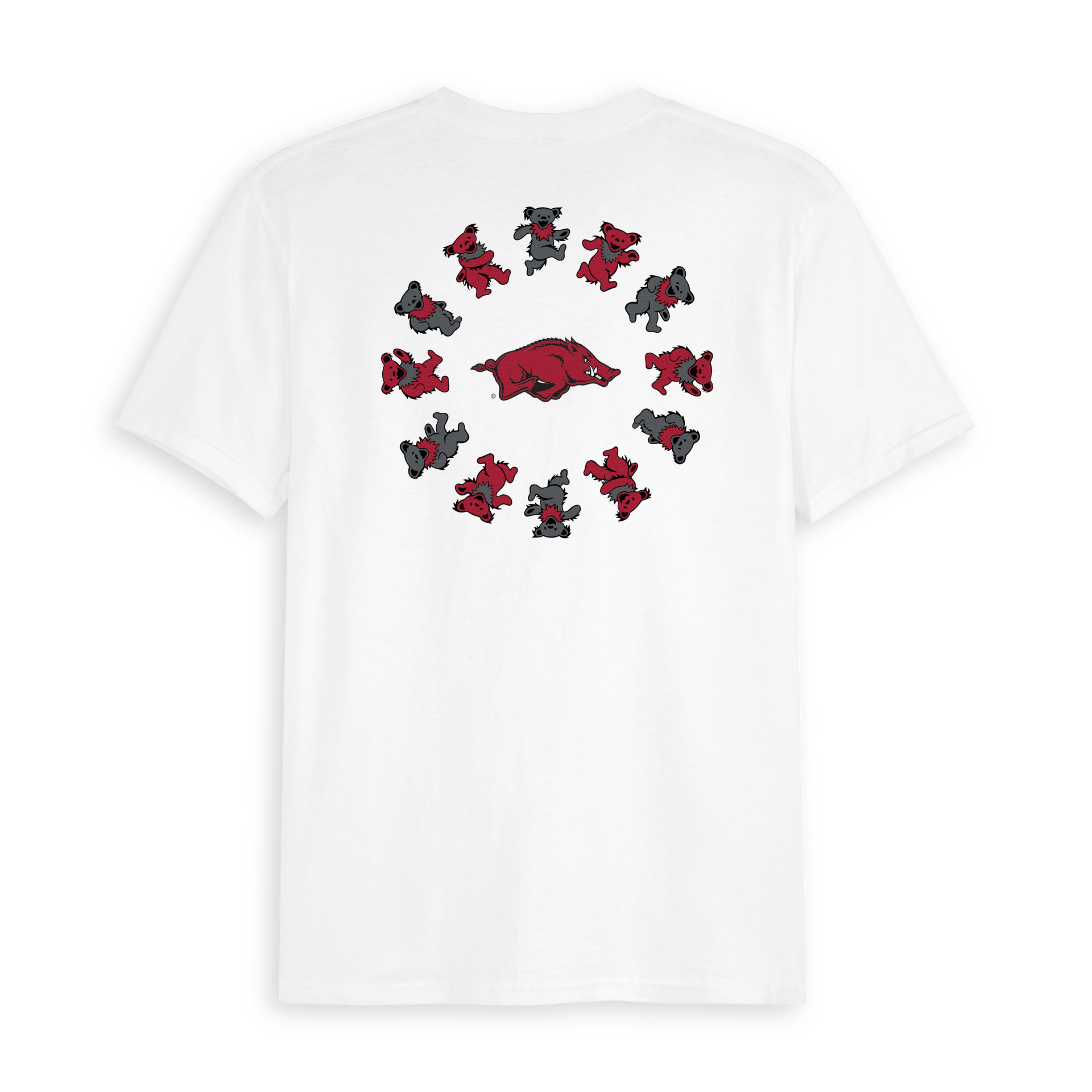 Arkansas x Grateful Dead Circle Bears Tee – Class Trip