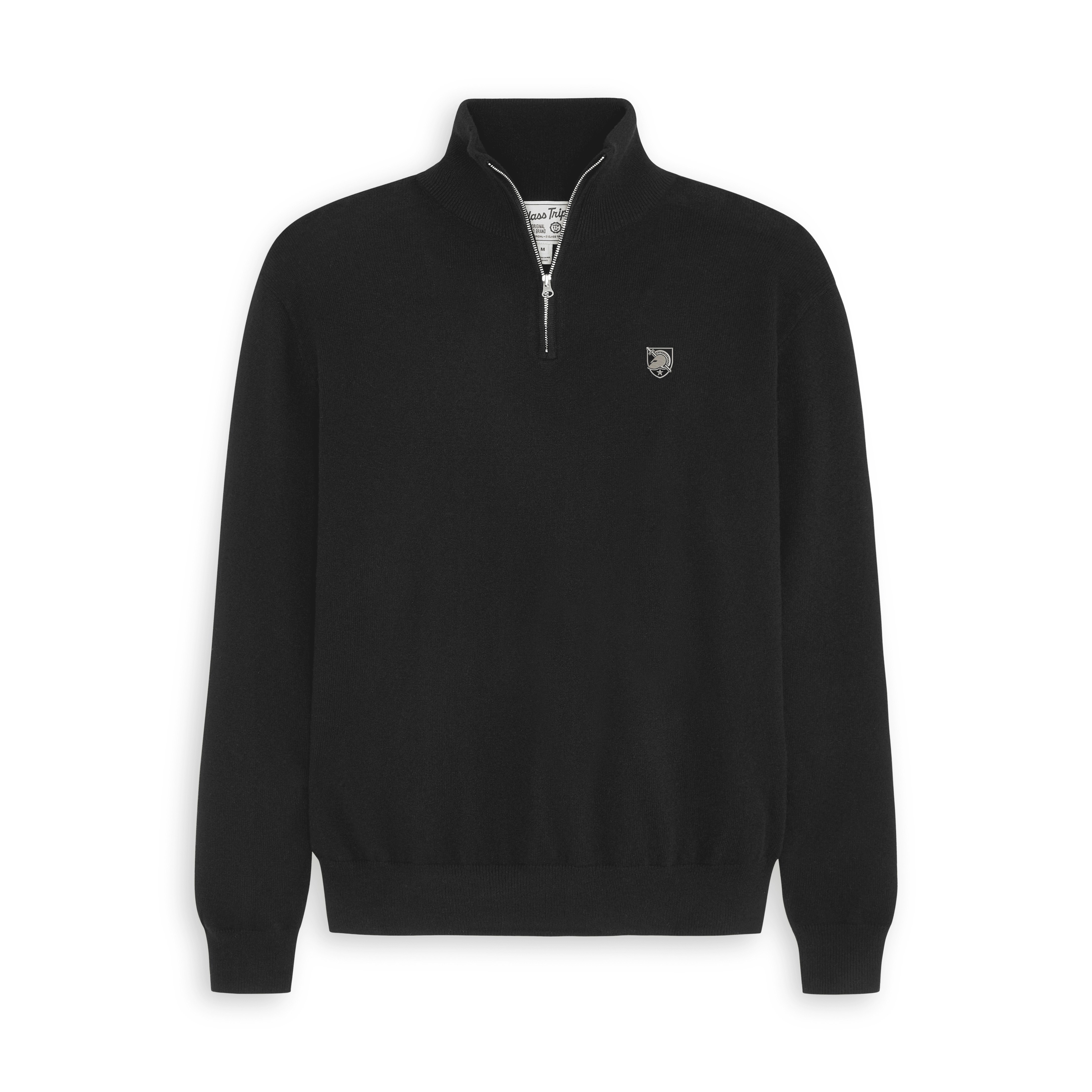 Army Men’s Cashmere ¼ Zip Sweater
