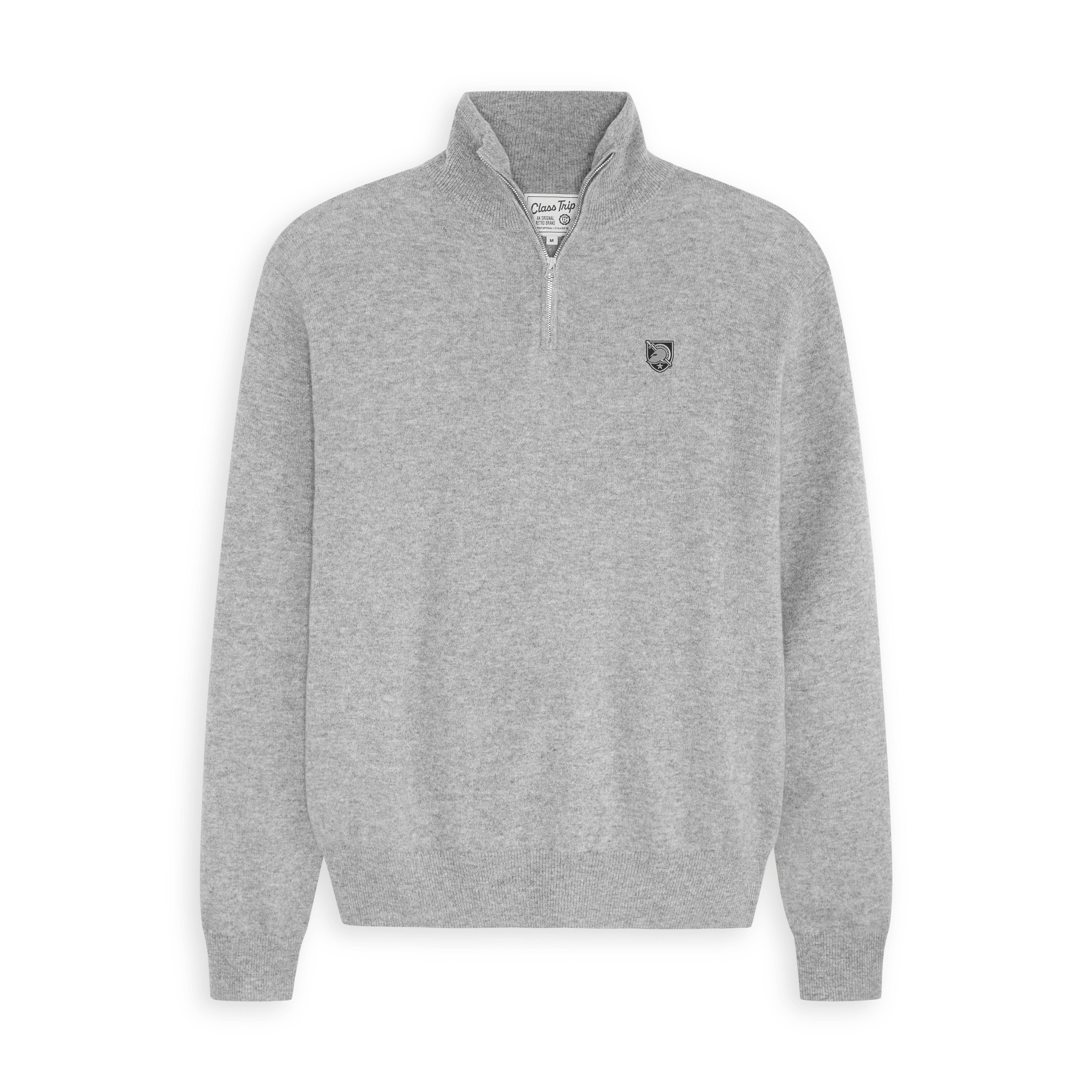 Army Men’s Cashmere ¼ Zip Sweater