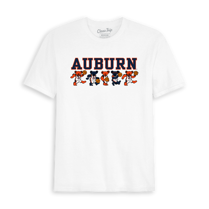 Auburn x Grateful Dead Basketball Bears Tee