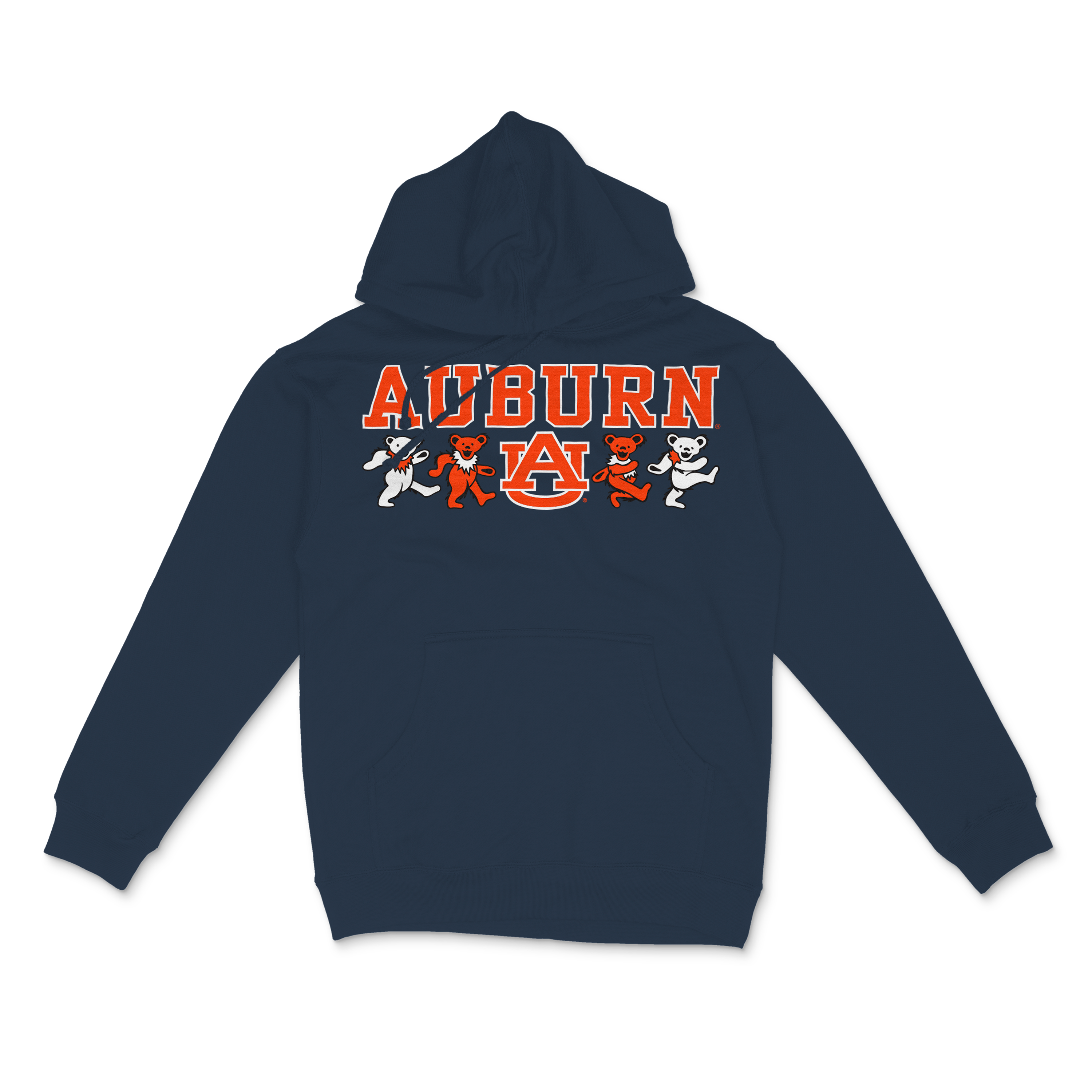 Auburn x Grateful Dead Mascot Bears Hoodie