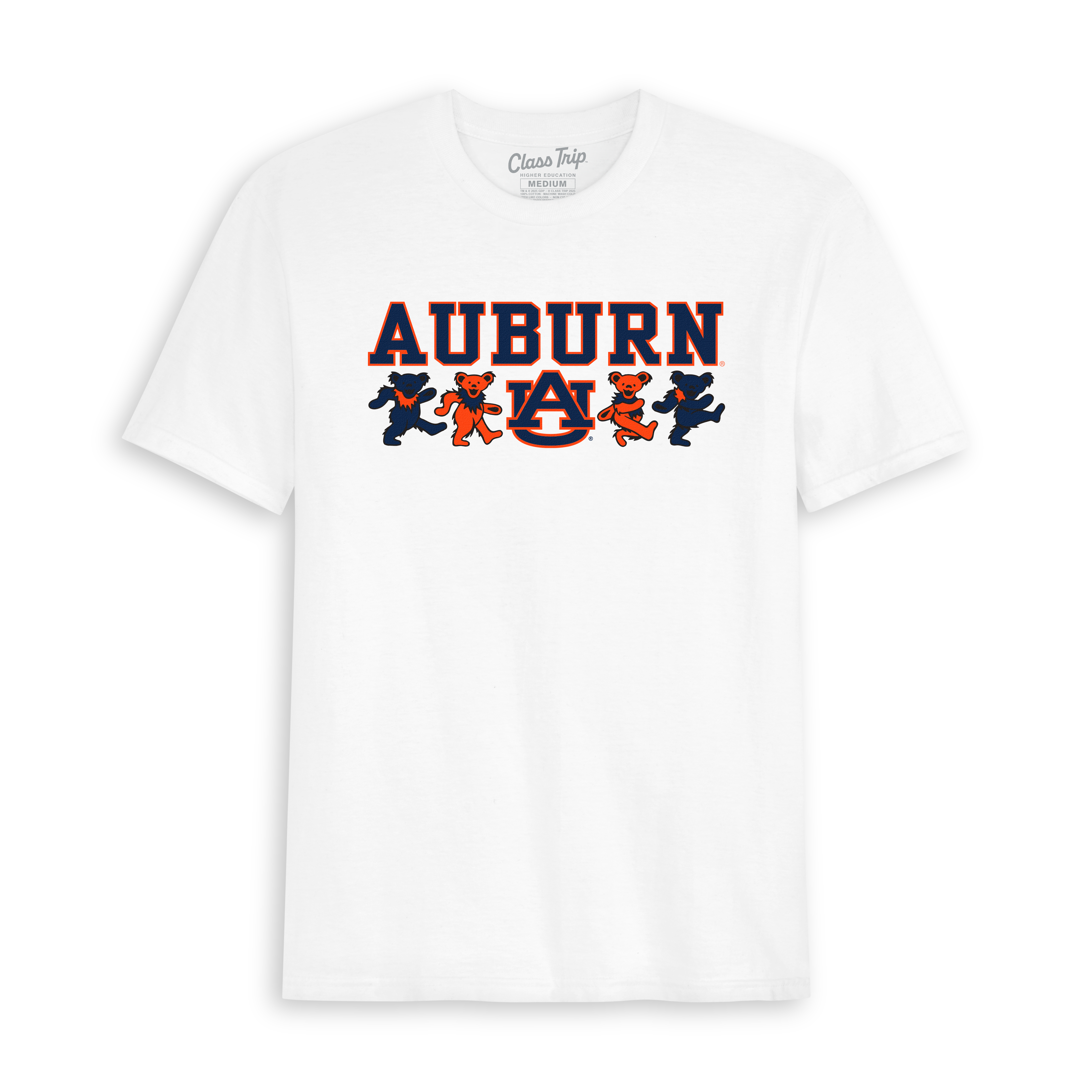 Auburn x Grateful Dead Mascot Bears Tee