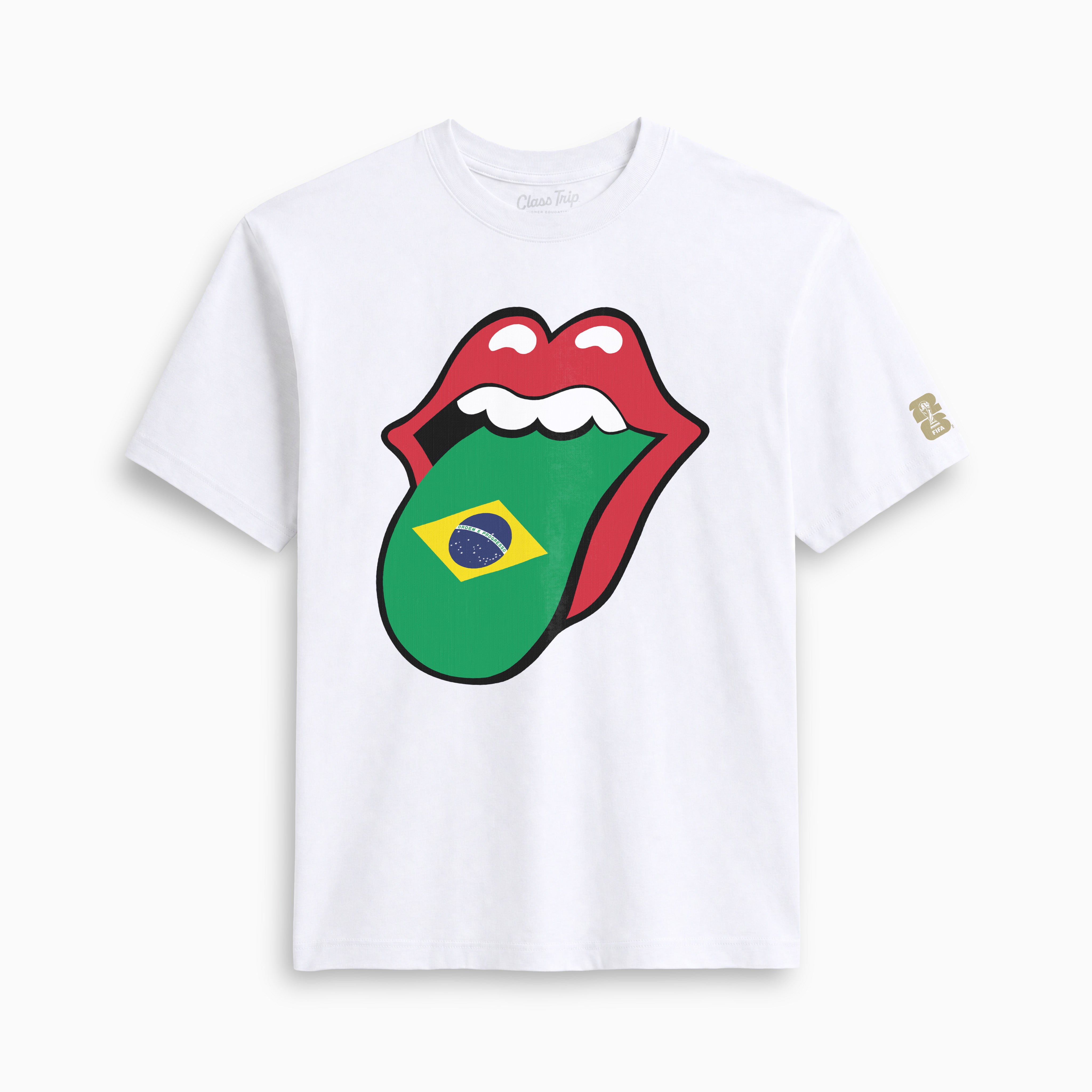 Rolling Stones x FIFA World Cup '26™ Brazil Headliner Lick Tee