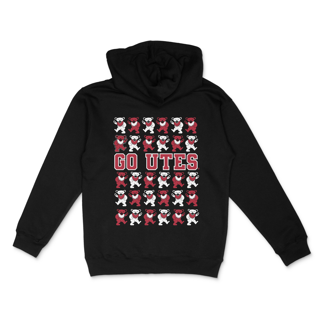 Utah x Grateful Dead Stacked Bears Hoodie