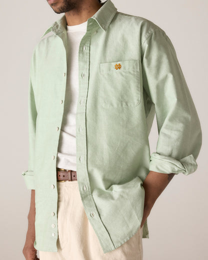 Notre Dame Men's Cotton Oxford