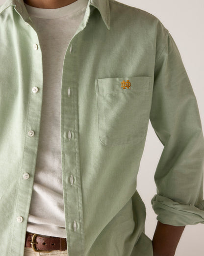 Notre Dame Men's Cotton Oxford