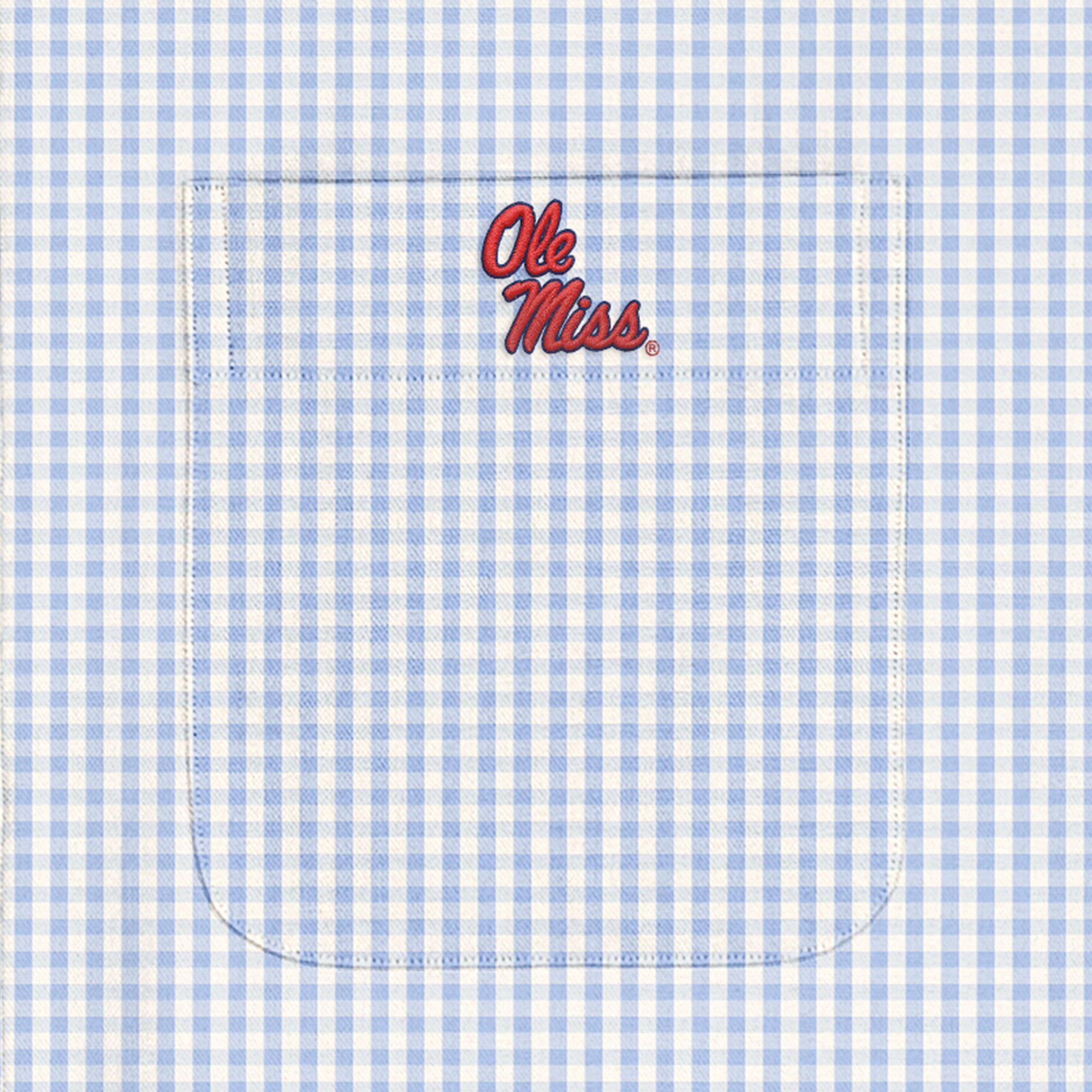 Ole Miss Men's Cotton Oxford