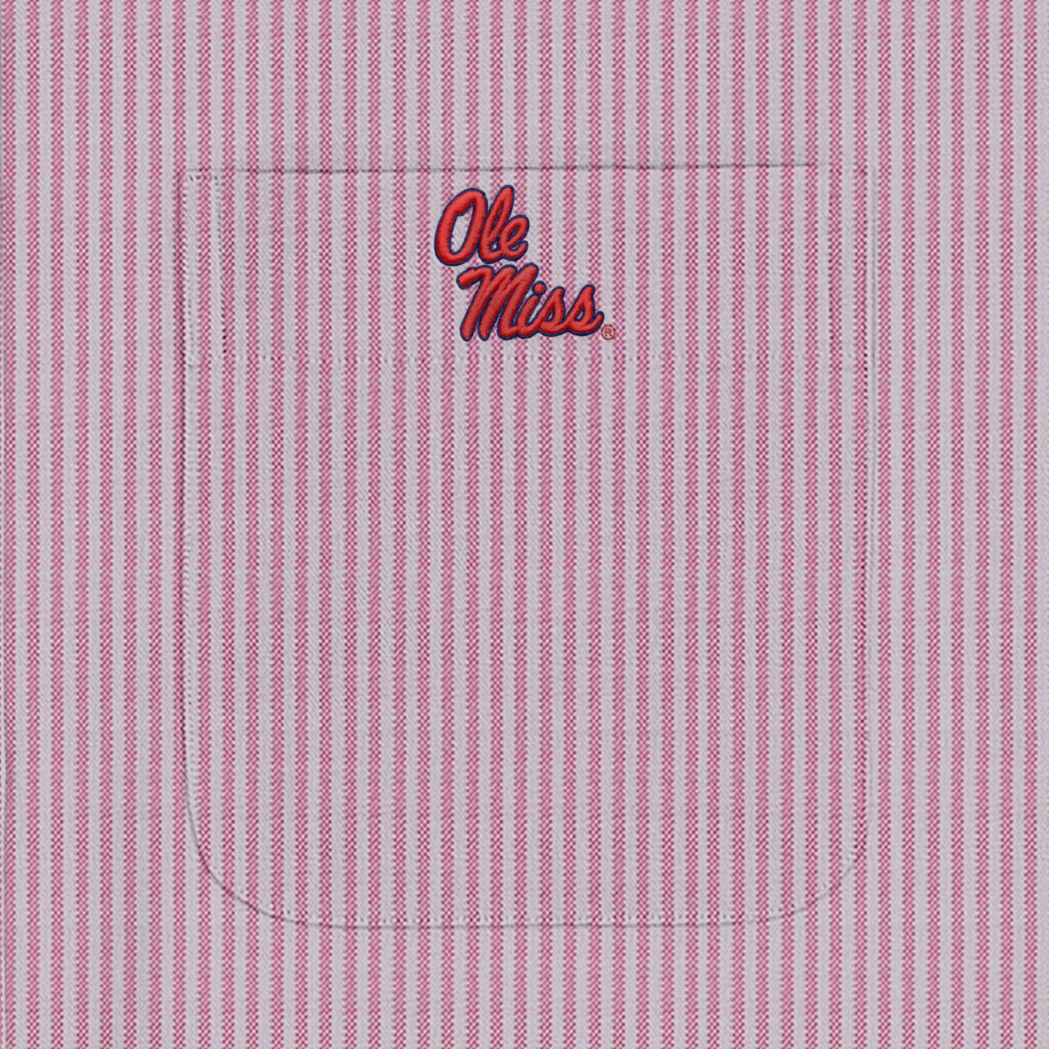 Ole Miss Men's Cotton Oxford