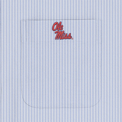 Ole Miss Men's Cotton Oxford