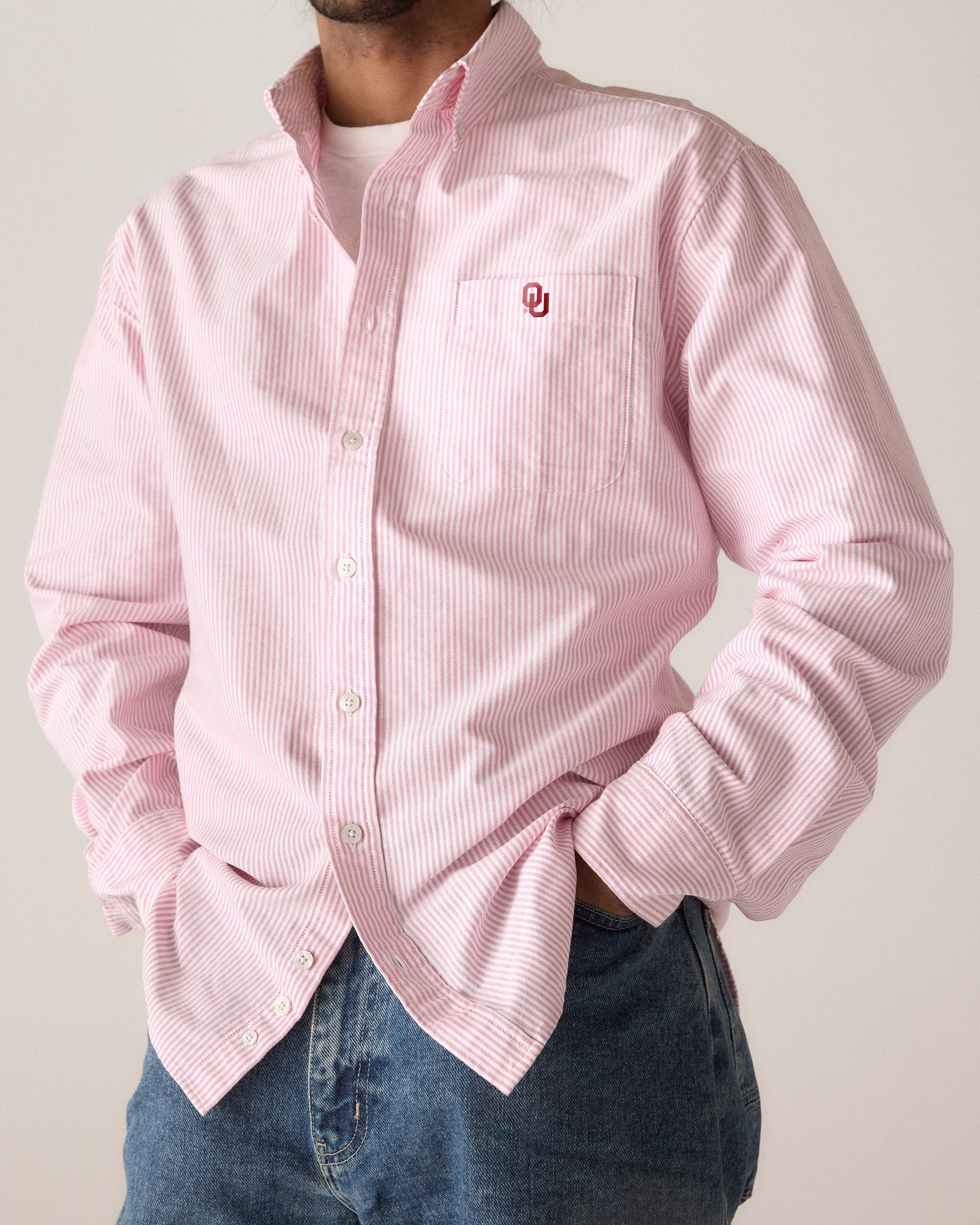 Oklahoma Men's Cotton Oxford