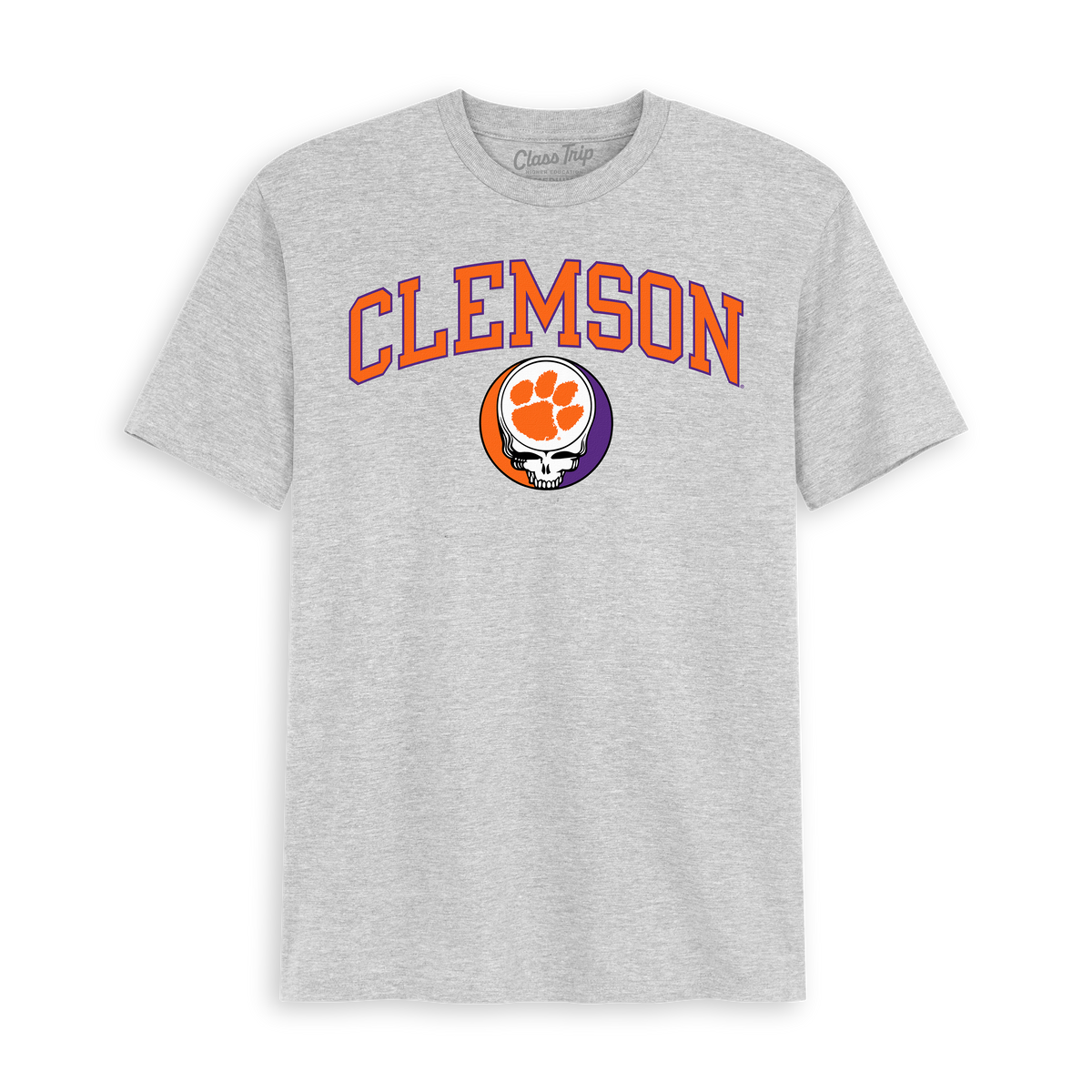 Clemson x Grateful Dead Steal Your Face Arch Tee