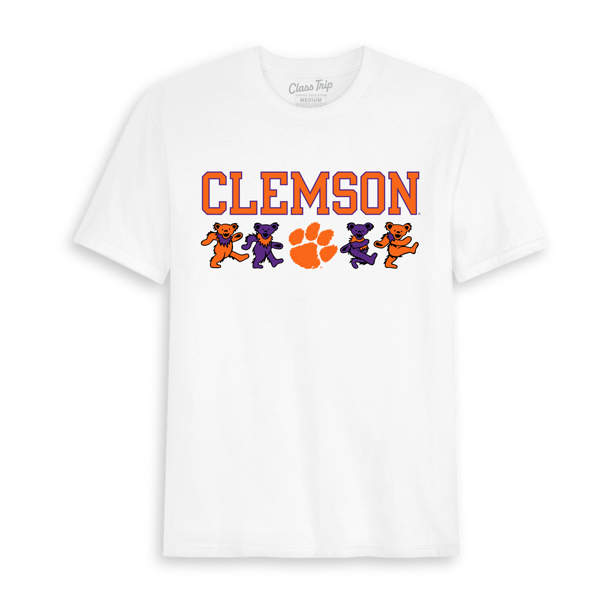 Clemson x Grateful Dead Mascot Bears Tee
