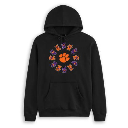 Clemson x Grateful Dead Circle Bears Hoodie