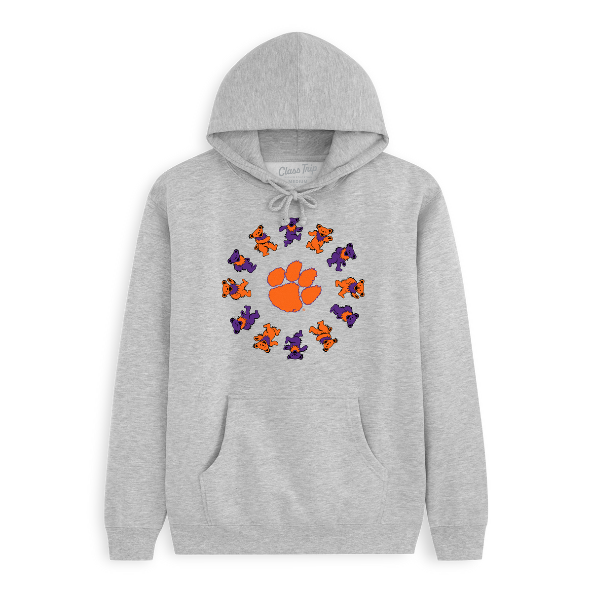 Clemson x Grateful Dead Circle Bears Hoodie