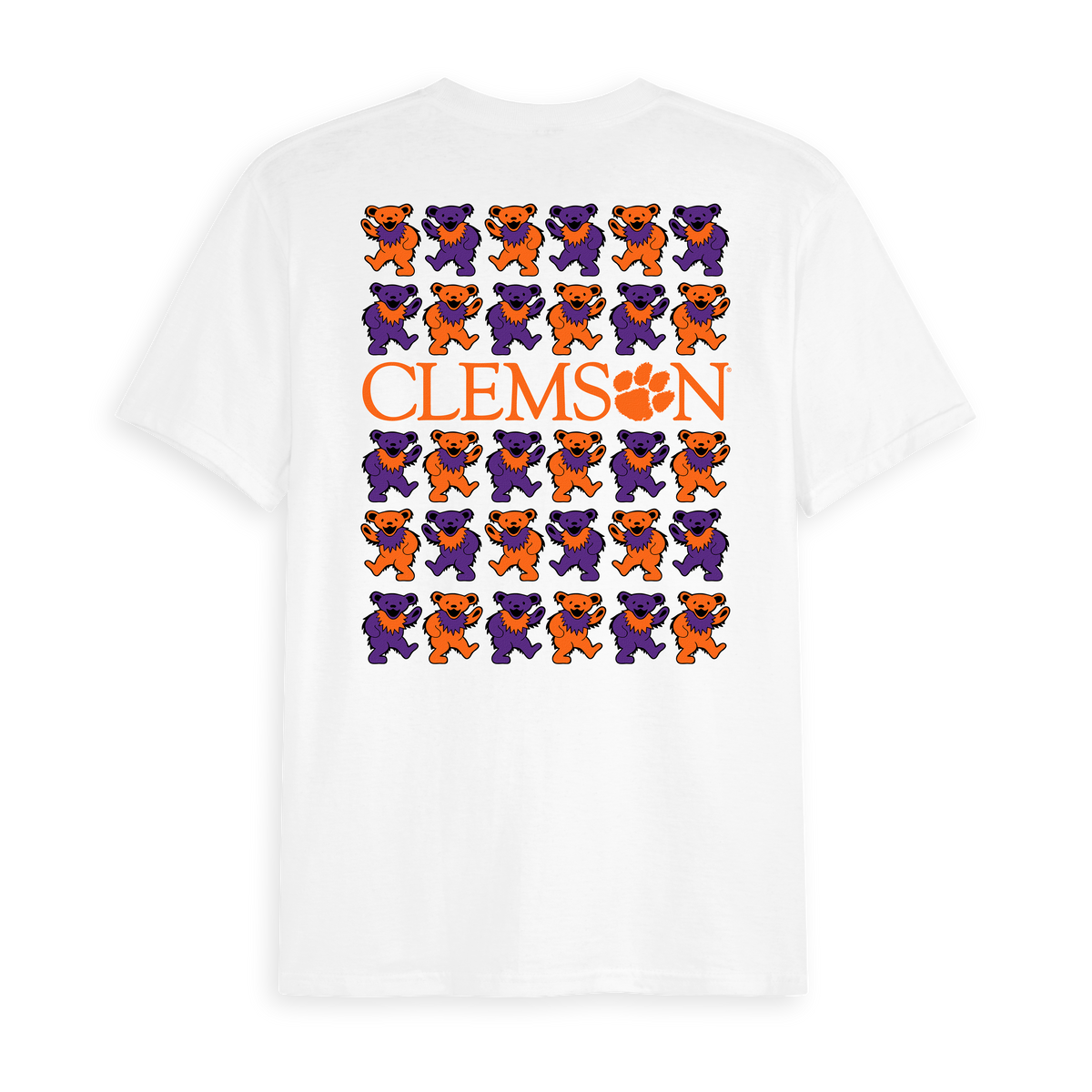 Clemson x Grateful Dead Stacked Bears Tee
