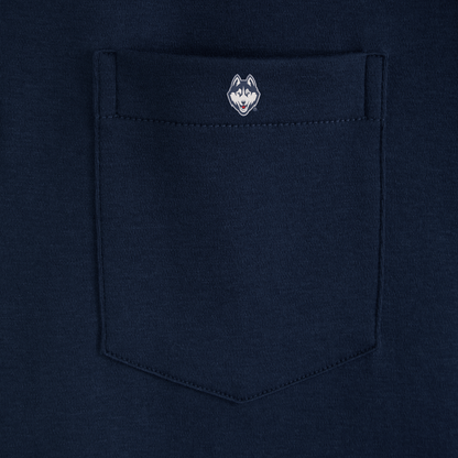 UCONN Organic Cotton Pocket Polo