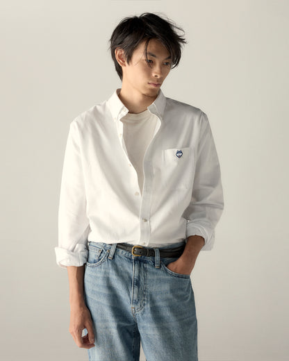 UCONN Men's Cotton Oxford