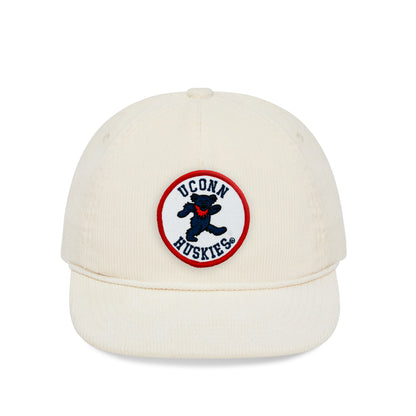 UCONN x Grateful Dead Bear Patch Cord Hat