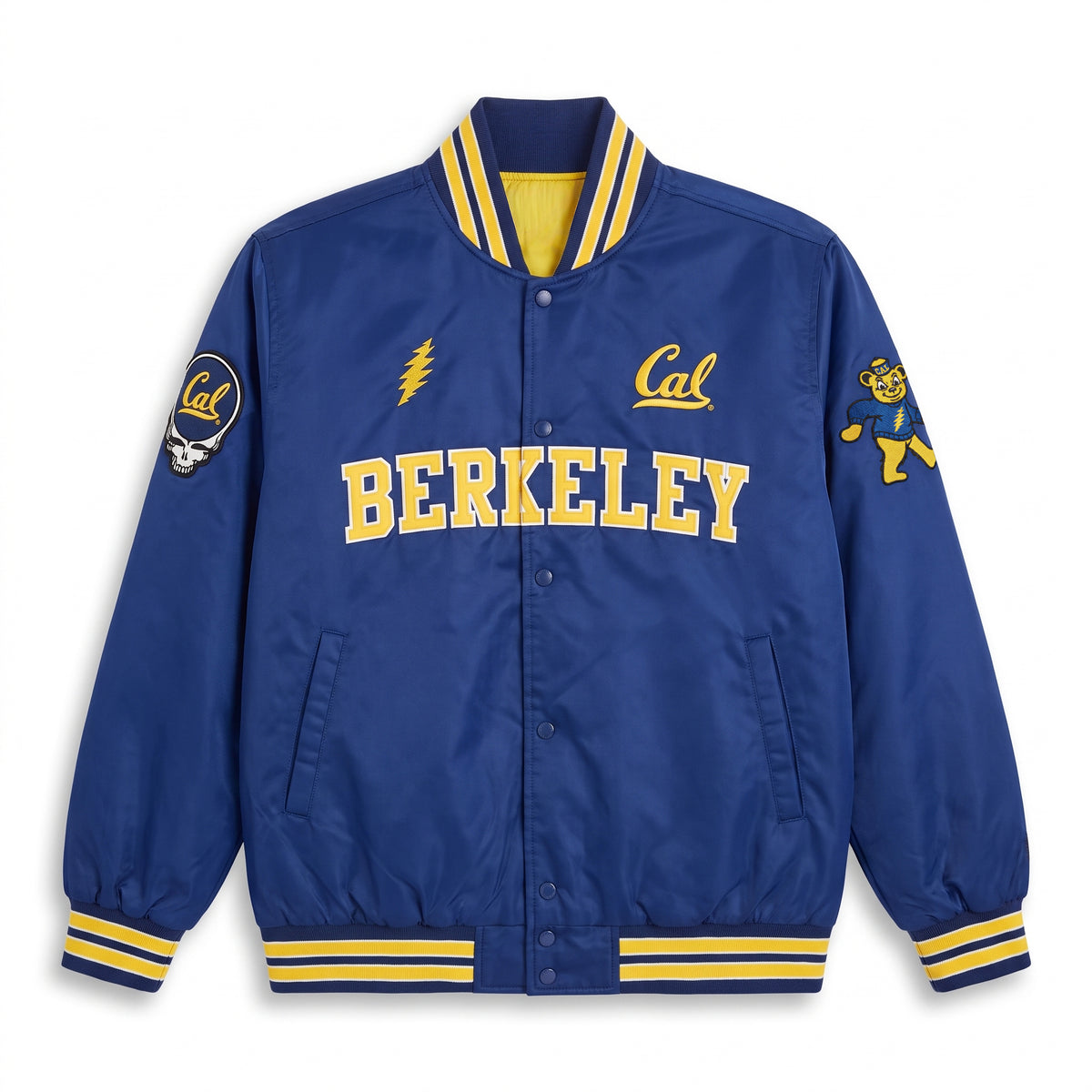 Cal Berkeley x Grateful Bears Coaches Jacket